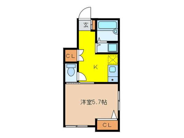 神楽坂七番館の物件間取画像